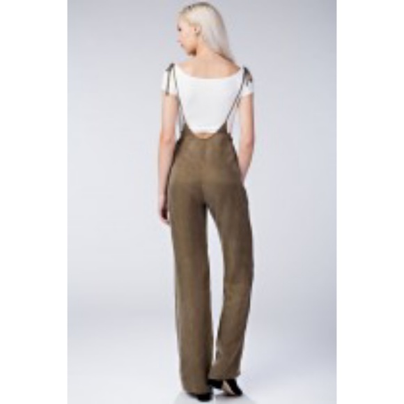Spaghetti Strap Bell Bottom Jumpsuit - Picture 6 of 8